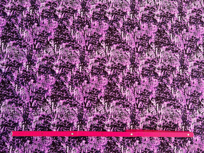 416 Lycra matt pink gemustert