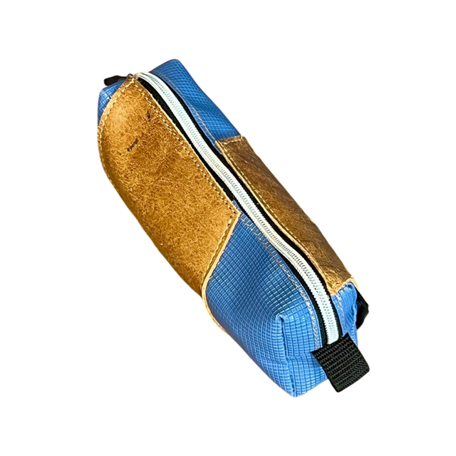 Federmäppchen aus Turnmatten & Leder