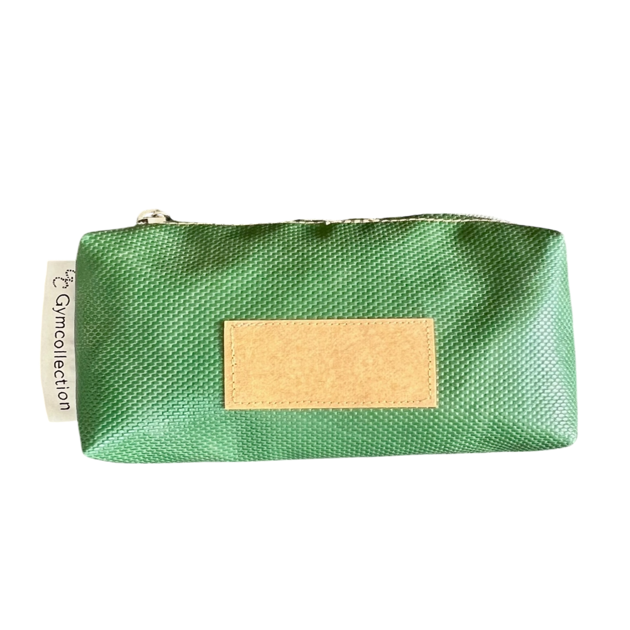 Etui Turnmattenstoff grün & Name