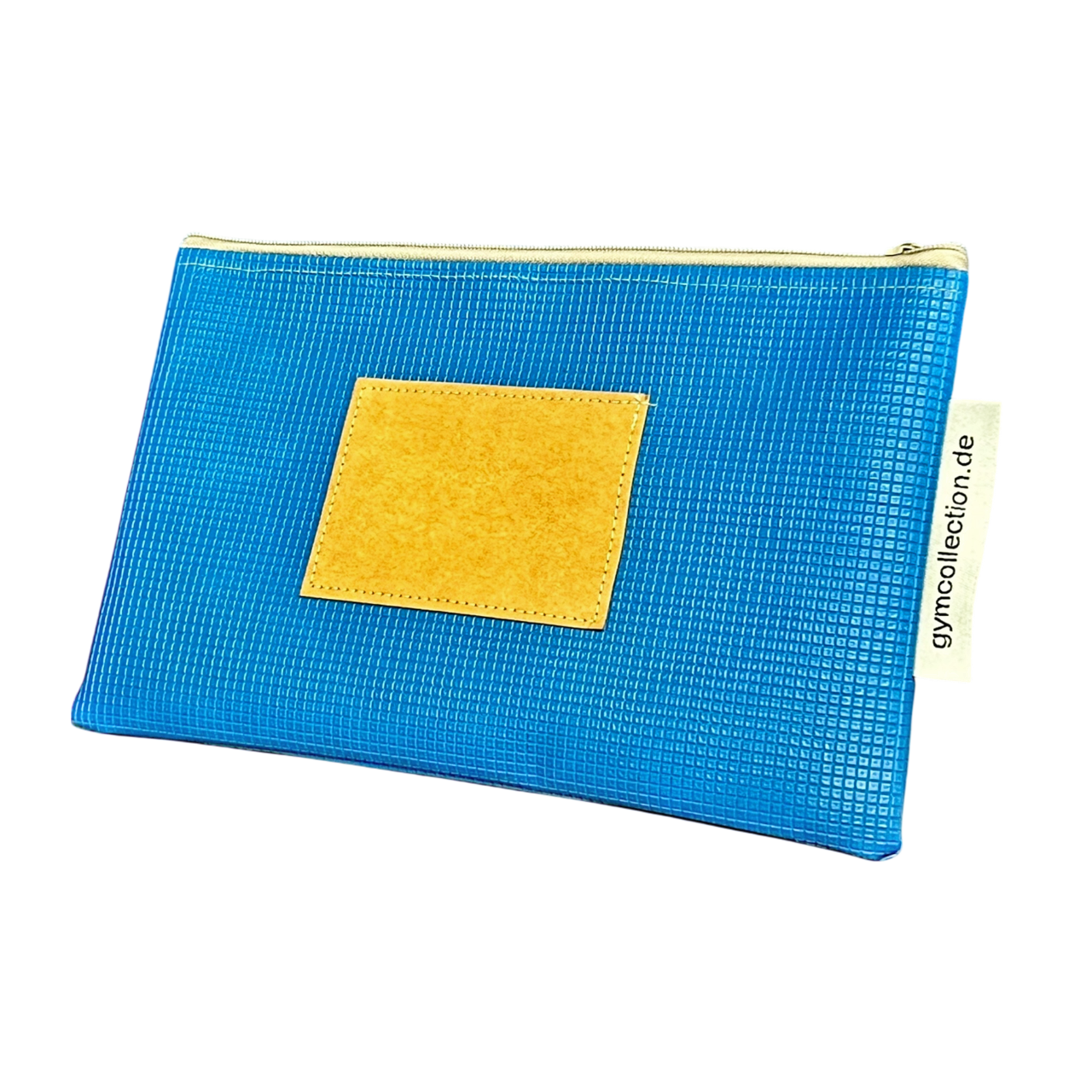 Mäppchen Turnmattenstoff blau