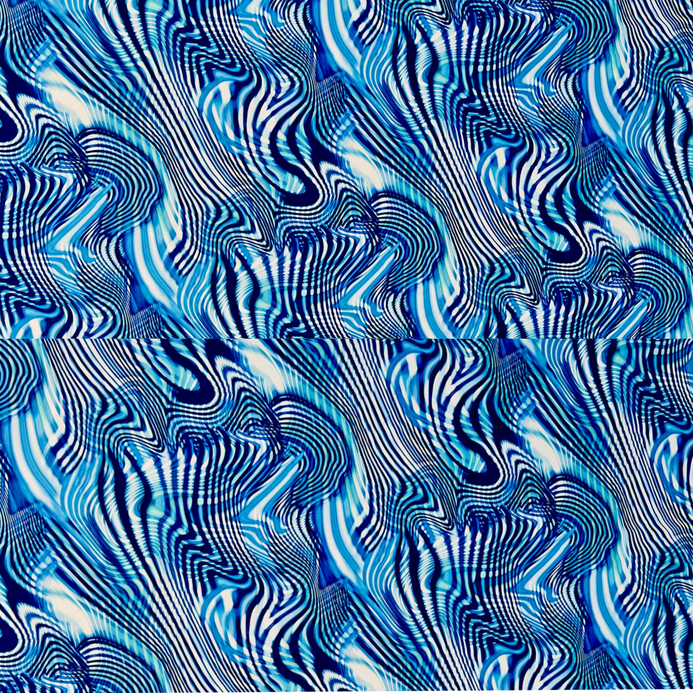 521 Linien Zebra blau