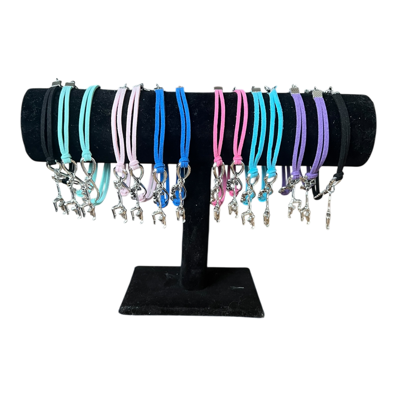 Armband mit Turnerin Charms
