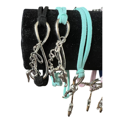 Armband mit Turnerin Charms