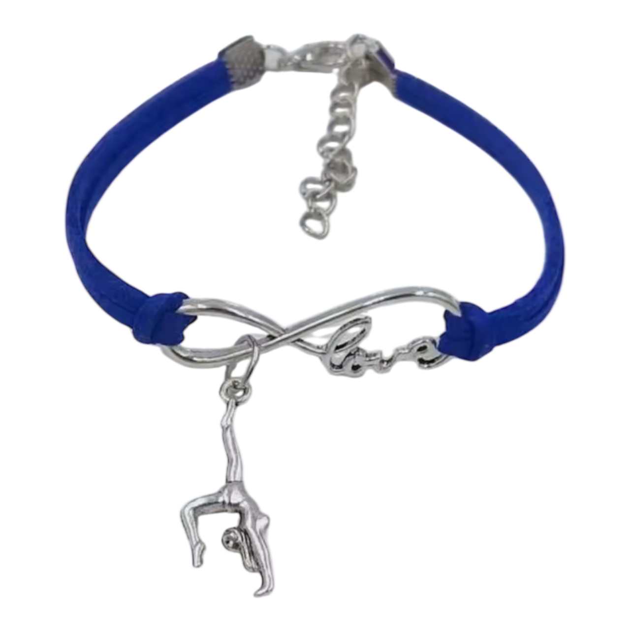 Armband mit Turnerin Charms