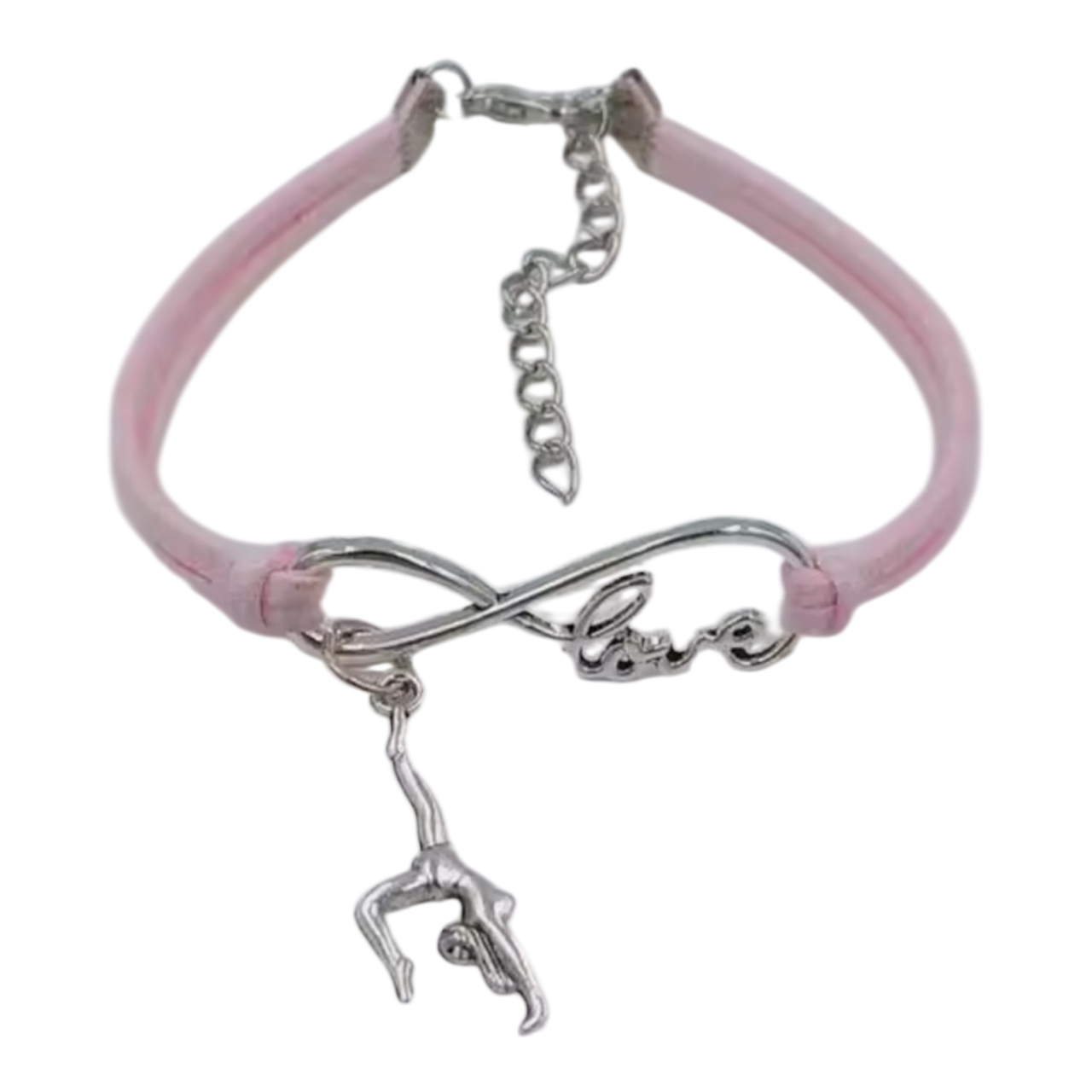 Armband mit Turnerin Charms