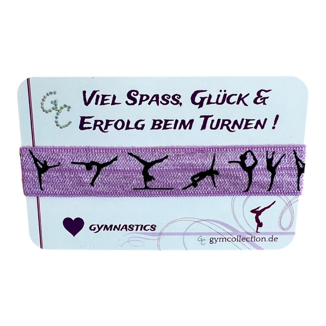 Haargummi mit Turnerinnen