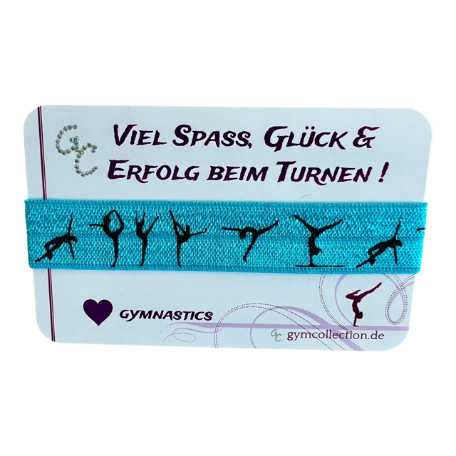 Haargummi mit Turnerinnen