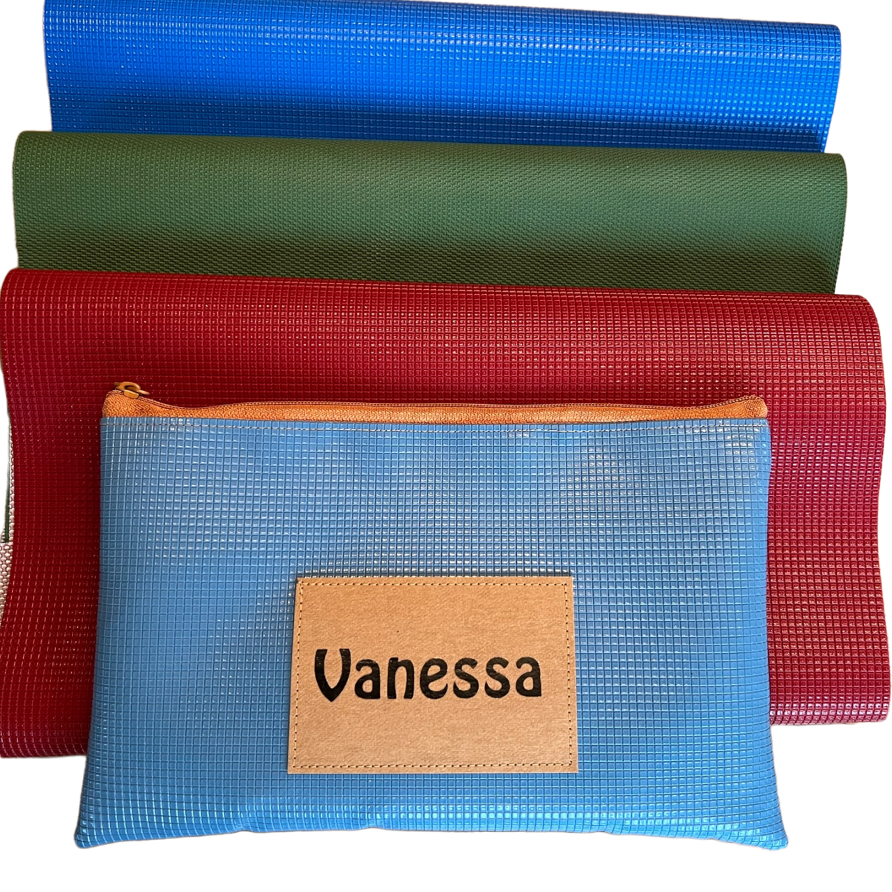 Mäppchen aus Turnmatten personalisiert