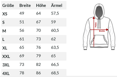 Hoodie weiß - Turnerin & Name