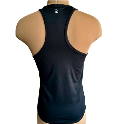 Angebot: Sporttop schwarz mit Turnmotiv & Name