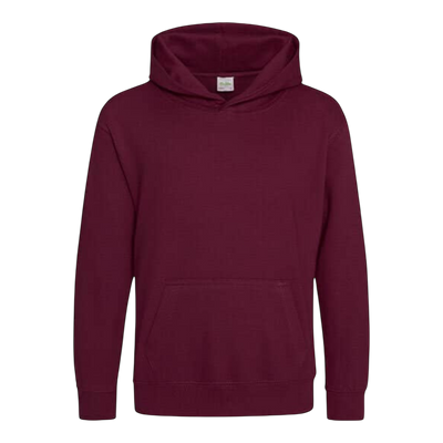 Vereins-Hoodies bedruckt Rot Gelb Orange
