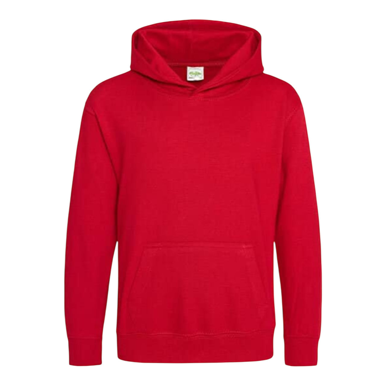 Vereins-Hoodies bedruckt Rot Gelb Orange
