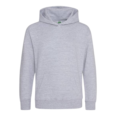 Vereins-Hoodies bedruckt Schwarz Weiß Grau