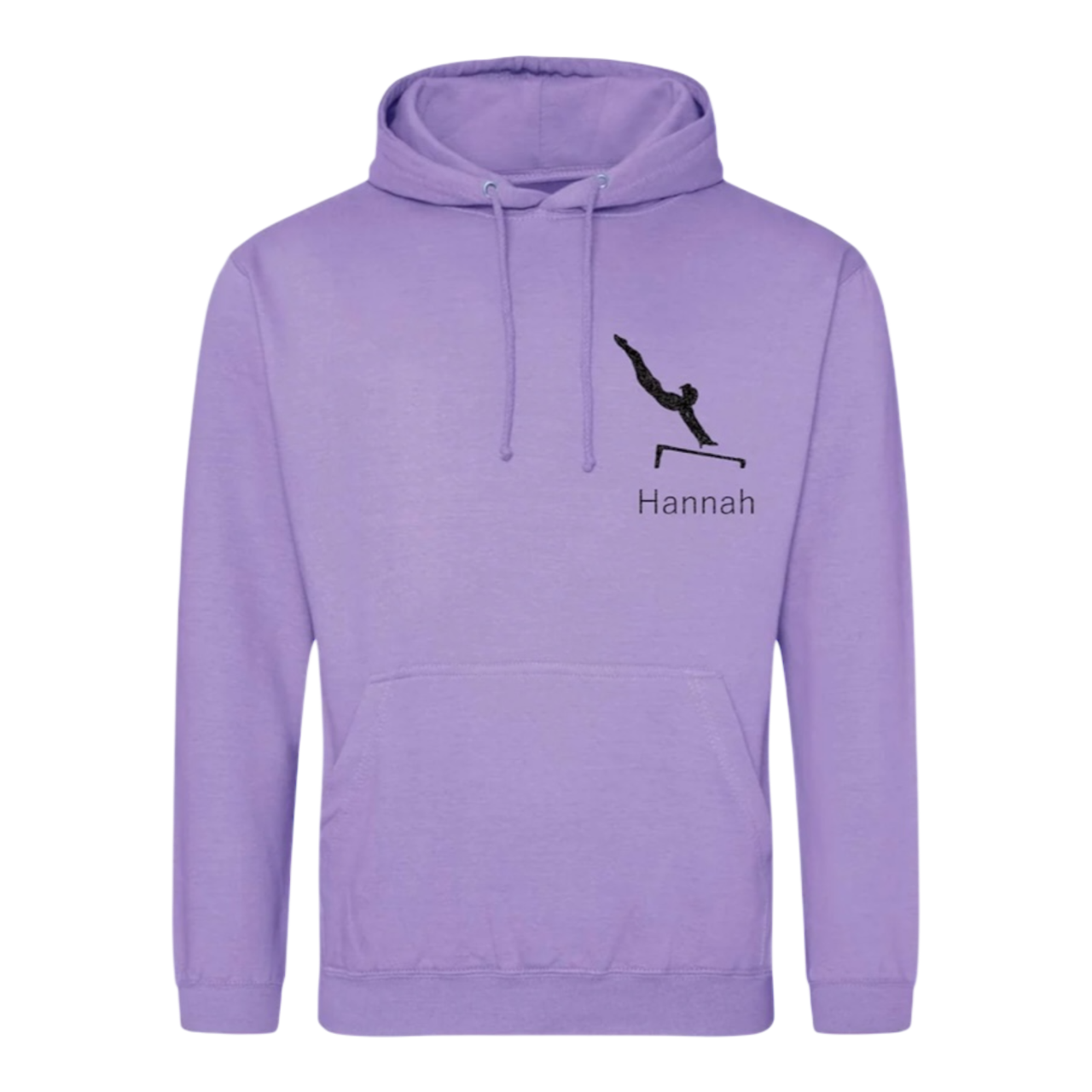 Vereins-Hoodies bedruckt Rosa Lila