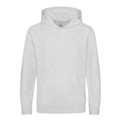 Vereins-Hoodies bedruckt Schwarz Weiß Grau