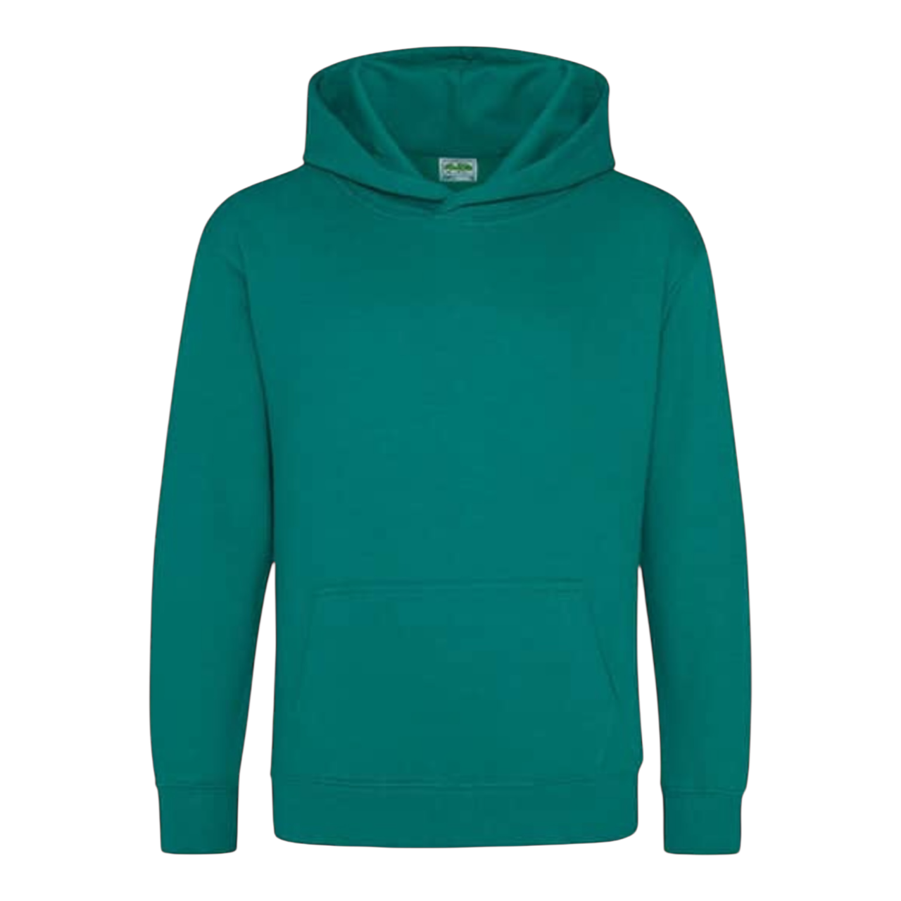 Vereins-Hoodies bedruckt Grün Türkis