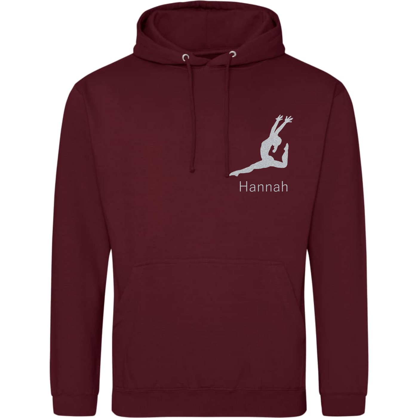 Hoodie bordeaux - Turnerin & Name