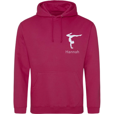 Hoodie cranberry - Turnerin & Name