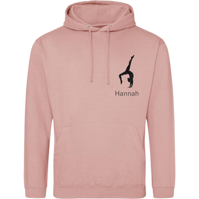 Hoodie puderrosé - Turnerin & Name