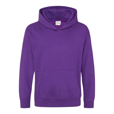 Vereins-Hoodies bedruckt Rosa Lila