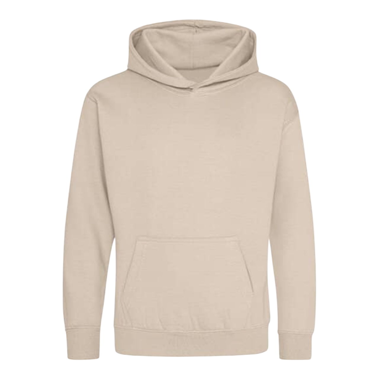Vereins-Hoodies bedruckt Naturtöne