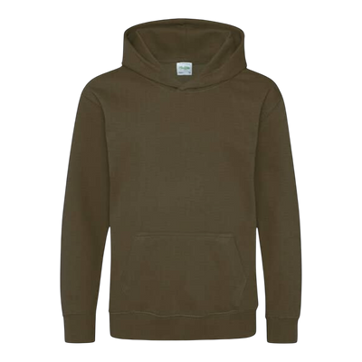 Vereins-Hoodies bedruckt Naturtöne