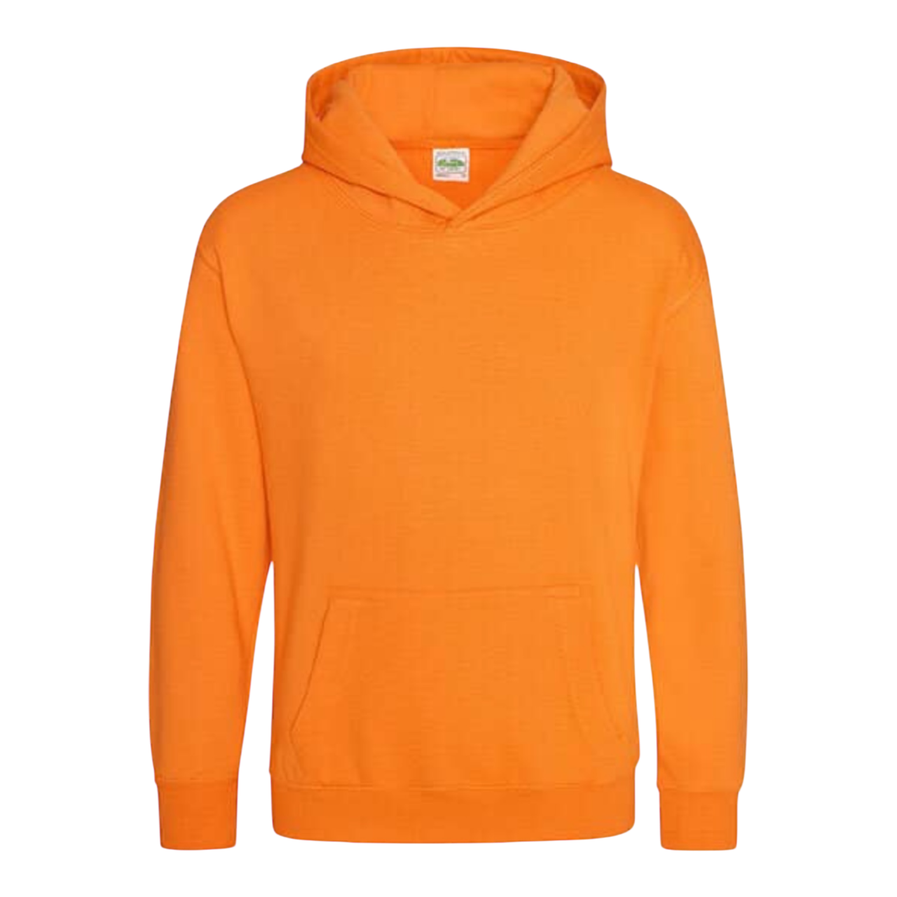 Vereins-Hoodies bedruckt Rot Gelb Orange