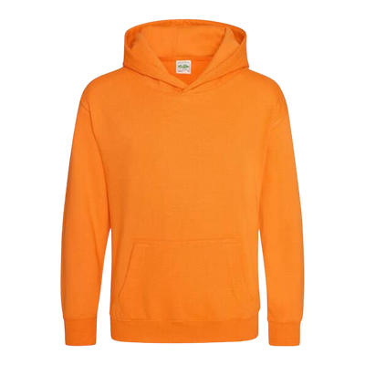 Vereins-Hoodies bedruckt Rot Gelb Orange