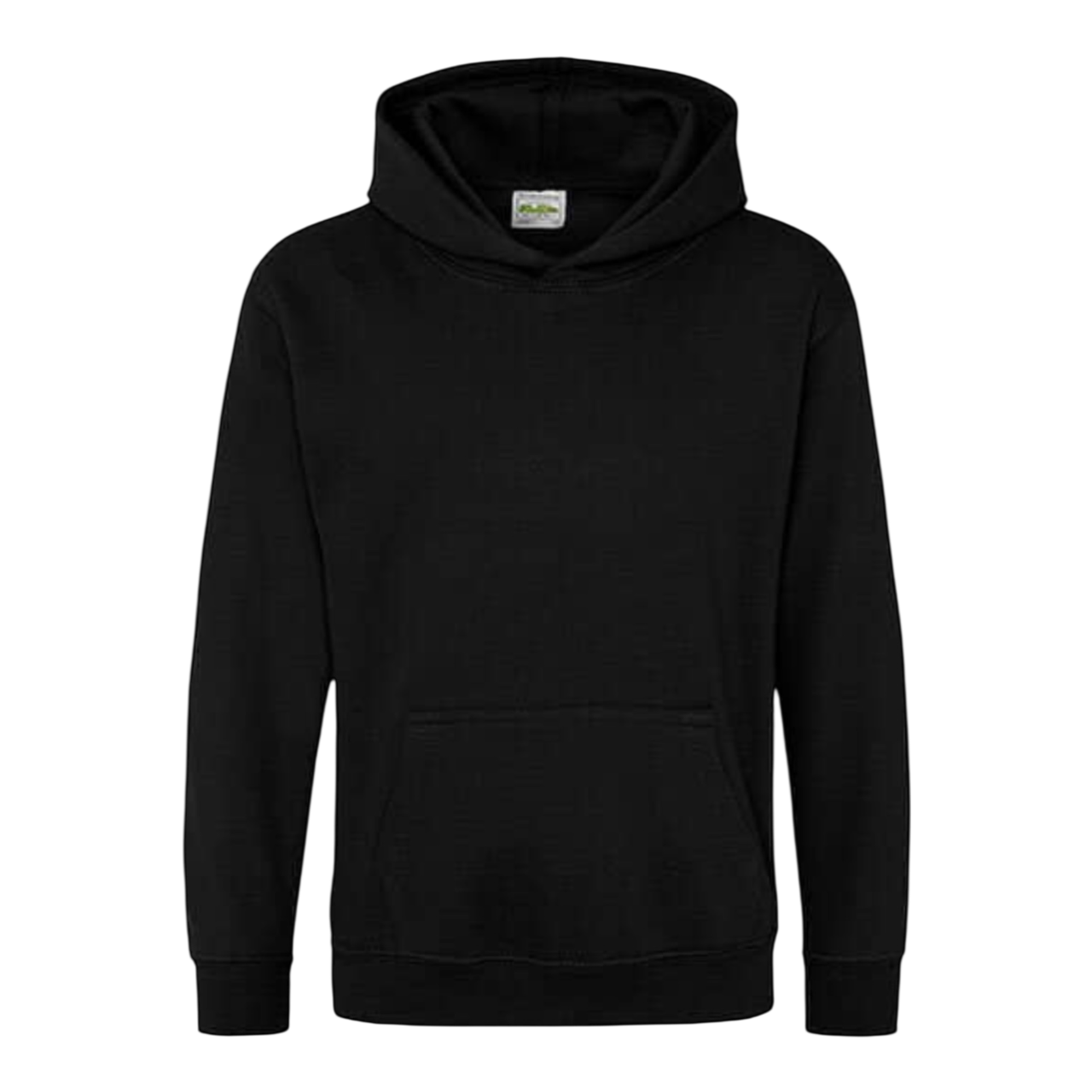 Vereins-Hoodies bedruckt Schwarz Weiß Grau
