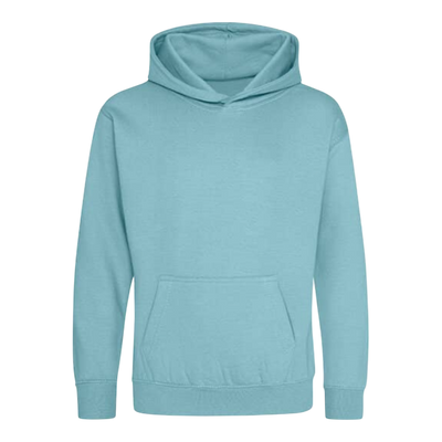 Vereins-Hoodies bedruckt Grün Türkis