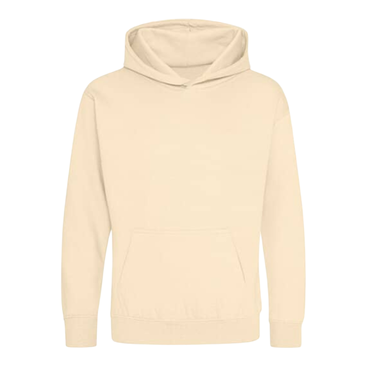 Vereins-Hoodies bedruckt Naturtöne
