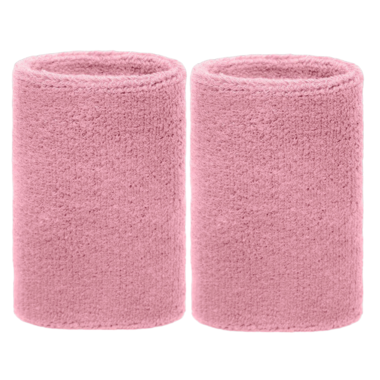 Schweißbänder rosa blanko
